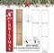 Merry Christmas Welcome Sign Decoration - 47.2"H (Christmas Elk)